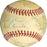 Satchel Paige Chick Hafey Hall Of Fame Induction Multi Signed Baseball PSA DNA
