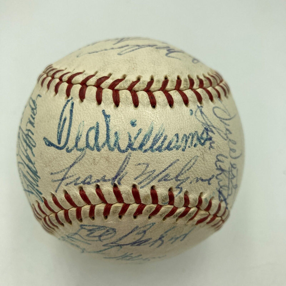 1959 Boston Red Sox Team Signed Official American League Baseball