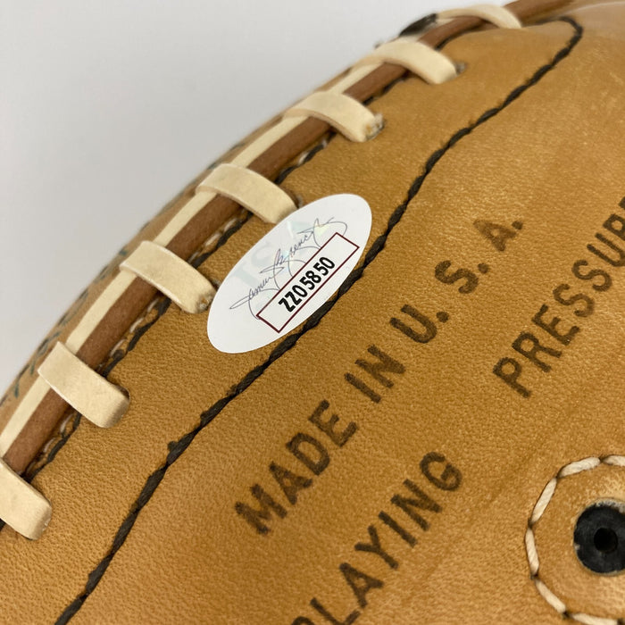 1965 Pro Bowl Team Signed Football 35 Sigs With Jim Brown JSA COA