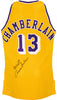 Wilt Chamberlain Signed Pro Cut Los Angeles 1992-93 Lakers Jersey PSA Huge Sig!