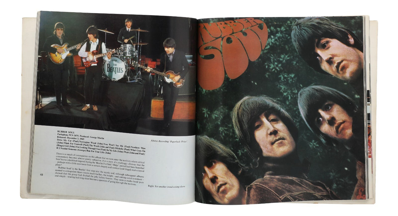 1975 John Lennon Signed The Beatles Book Sgt Peppers Lonely Hearts Club Band BAS