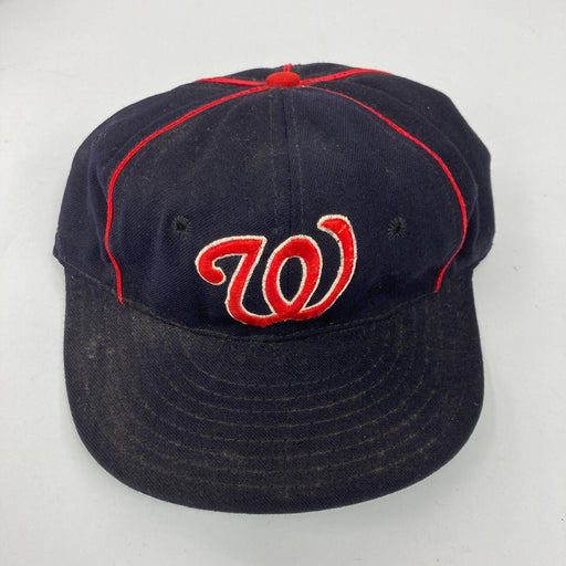 Vintage 1960’s Washington Senators Game Used Wilson Baseball Cap Hat