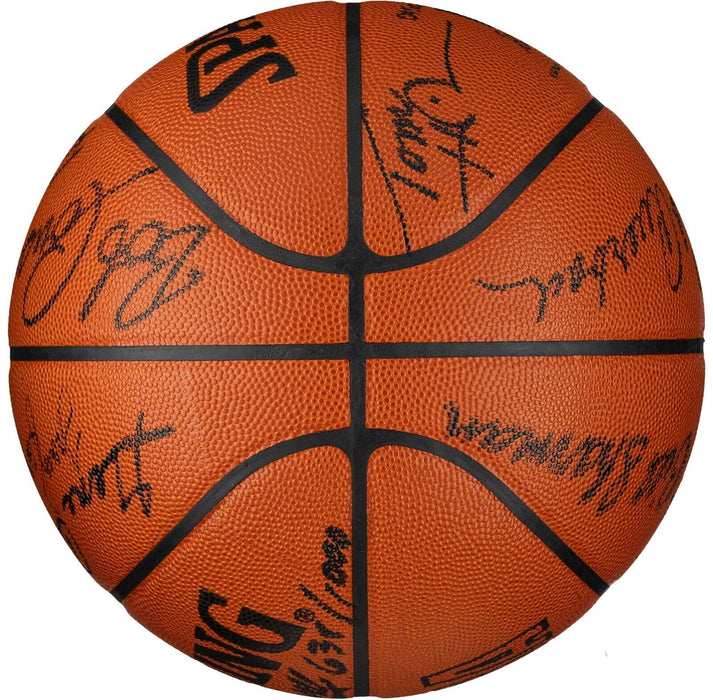 1959-60 Boston Celtics NBA Champs Team Signed Basketball PSA DNA & Beckett COA