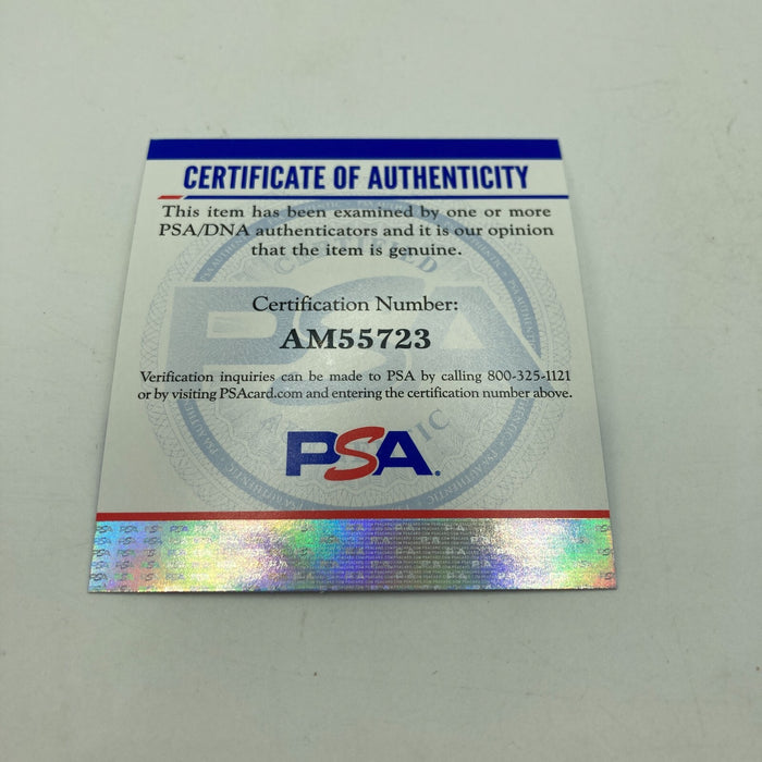 Charlton Heston Signed Official American League Baseball PSA DNA COA