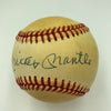 Mickey Mantle Signed Official American League Baseball Mint Auto PSA DNA COA
