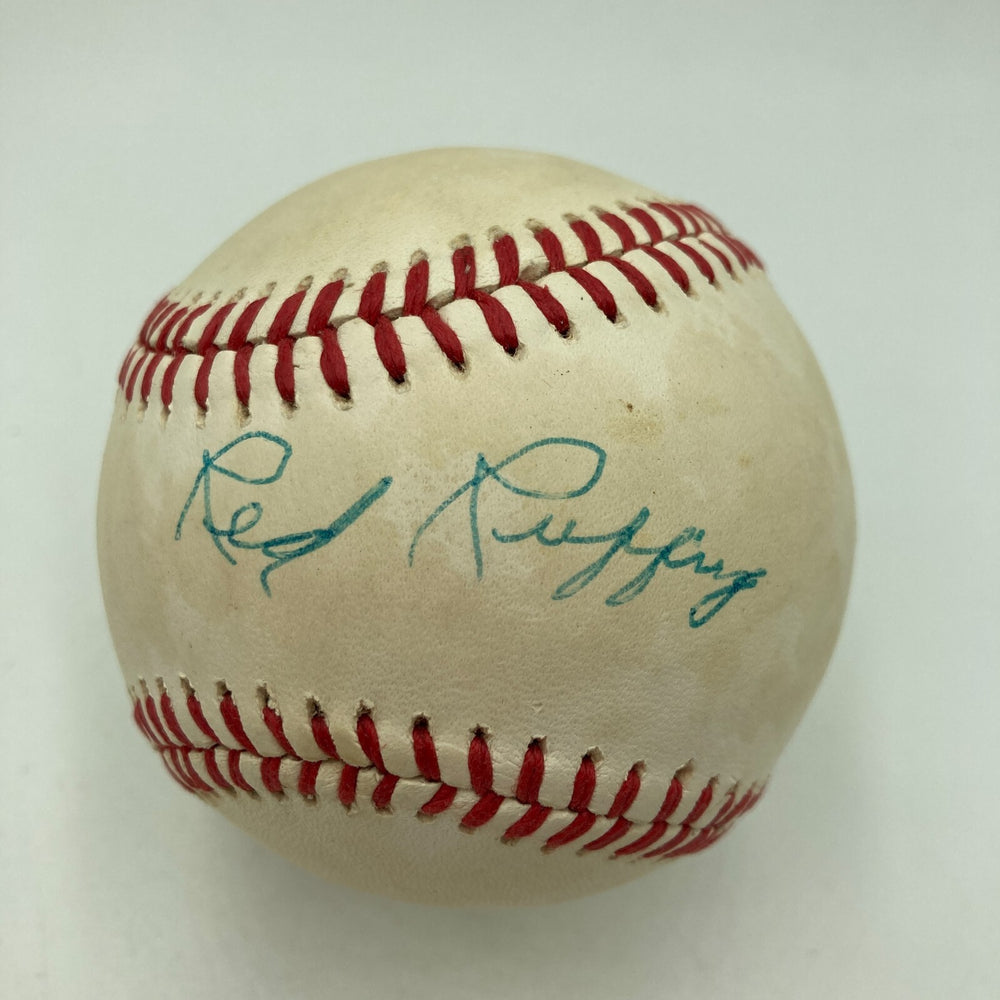 Red Ruffing Single Signed American League Baseball RARE JSA COA