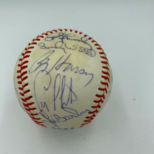 1980 Cleveland Indians Team Signed Autographed American League Baseball