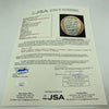 1986 New York Mets World Series Champs Team Signed Vintage NL Baseball JSA COA