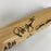 1982 Milwaukee Brewers American League Champs Team Signed Baseball Bat MLB Holo