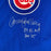 Ryne Sandberg "1984 NL MVP HOF 2005" Signed Chicago Cubs Jersey JSA COA