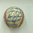 1969 Chicago Cubs Team Signed Vintage National League Baseball Ernie Banks JSA