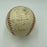 Earliest Known Ernie Banks Pre Rookie 1953 Chicago Cubs Team Signed Baseball JSA