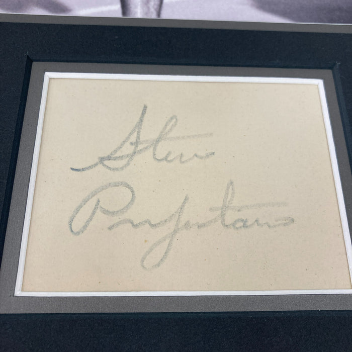 Steve Prefontaine Signed Index Card Signed In 1971 At Olympics Trial JSA COA