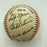 1970's HOF Multi Signed Baseball Earl Averill Burleigh Grimes JSA COA