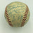 1955 Chicago Cubs Team Signed National League Baseball Ernie Banks JSA COA