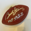 Bart Starr "MVP SB I & II" Signed Inscribed Wilson NFL Game Football JSA COA