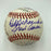 1957 Milwaukee Braves World Series Champs Team Signed Baseball JSA COA