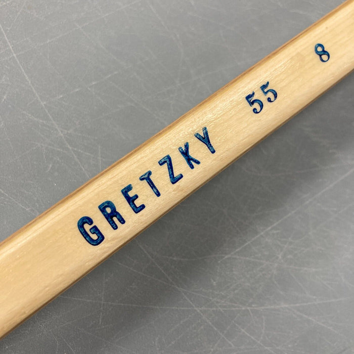 Wayne Gretzky Signed Hespeler Game Model Hockey Stick PSA DNA COA