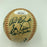 Willie Mays 1966 San Francisco Giants Team Signed Baseball JSA COA