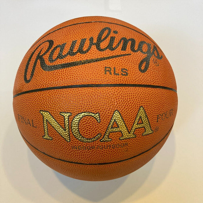 John Wooden "UCLA" Signed Rawlings NCAA Basketball JSA COA