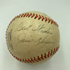 Satchel Paige Signed Baseball Displays As Single Signed JSA COA