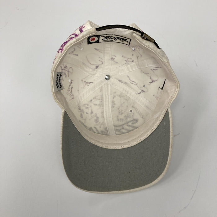 Tiger Woods PGA Tour Golf Legends Multi Signed Hat 31 Sigs JSA COA