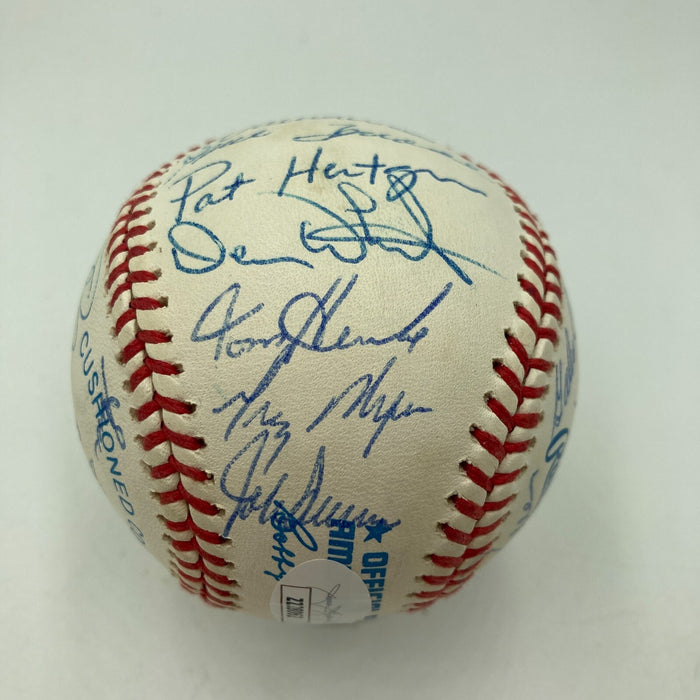 1992 Toronto Blue Jays World Series Champs Team Signed Baseball JSA COA
