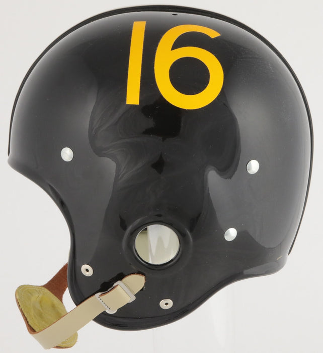 Len Dawson Signed Purdue Boilermakers Authentic Full Size Helmet PSA DNA COA