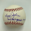Reggie Jackson 3 World Series Home Runs Signed Inscribed Baseball PSA DNA COA