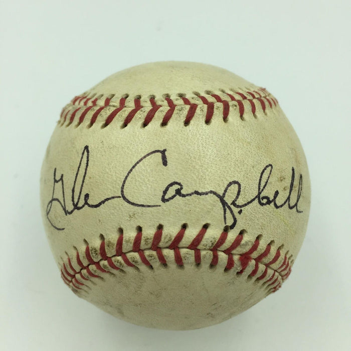 Rare 1950's Glen Campbell Single Signed Autographed Baseball With JSA COA