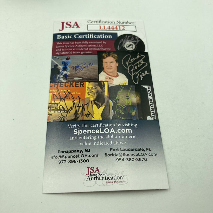 Dennis Hopper Signed Autographed Baseball With JSA COA
