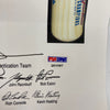 1978 New York Yankees World Series Champs Team Signed Baseball Bat PSA DNA COA