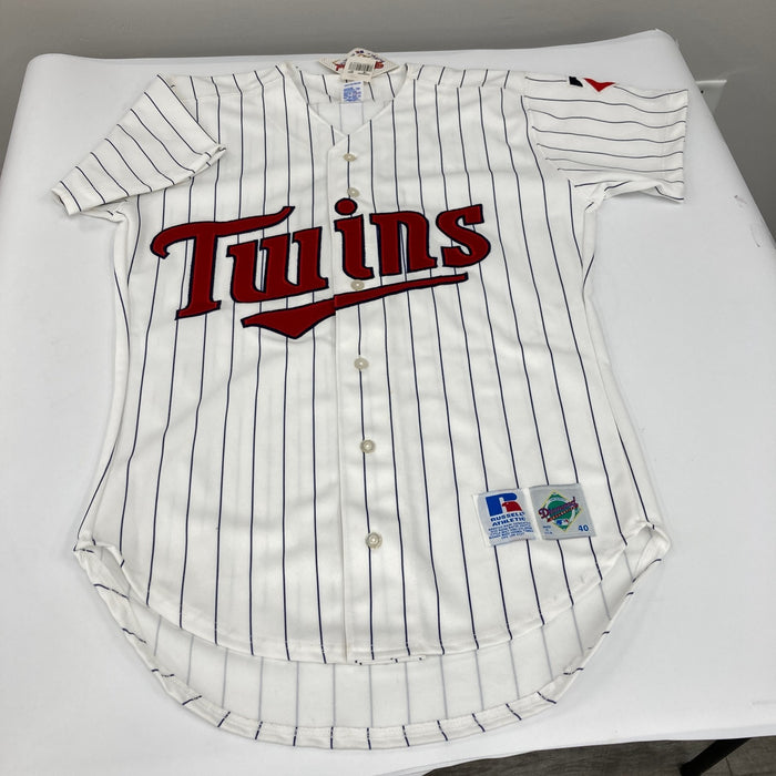 Harmon Killebrew Signed Minnesota Twins Authentic Russell Jersey