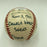 1984 Michigan Wolverines Team Signed College World Series Game Baseball JSA COA