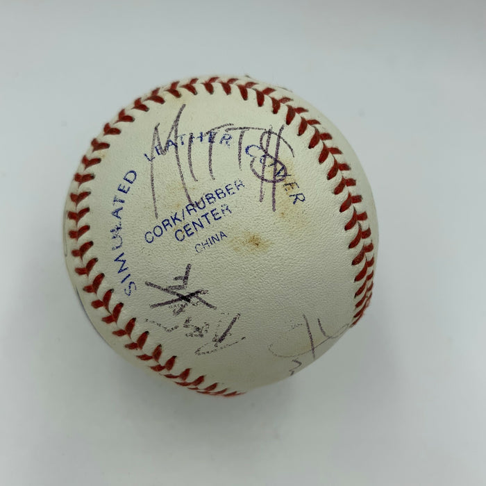 Madball Band Multi Signed Autographed Baseball 7 Sigs With JSA COA