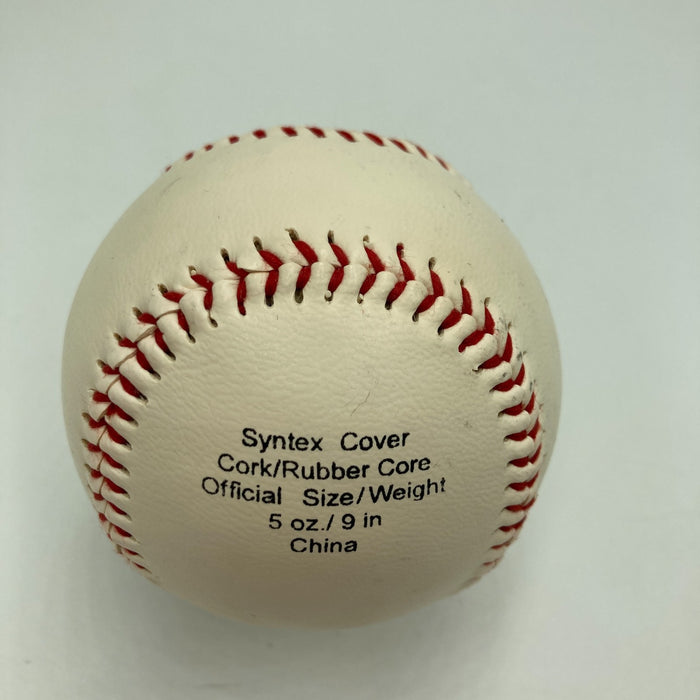 Mary Ann Jackson Our Gang Signed Baseball Celebrity JSA COA