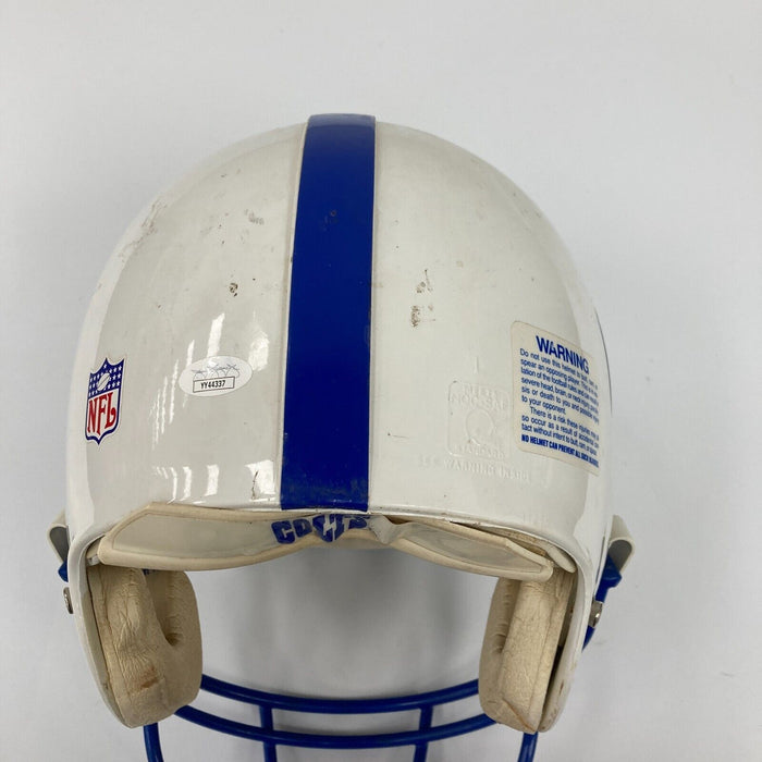 Marshall Faulk 1996 Pro Bowl Signed Game Used Indianapolis Colts Helmet JSA COA