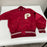 Larry Milbourne Game Used Signed 1983 Philadelphia Phillies Wilson Jacket