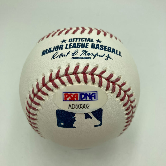 Terence Bud Crawford Signed Official Major League Baseball PSA DNA COA Boxing