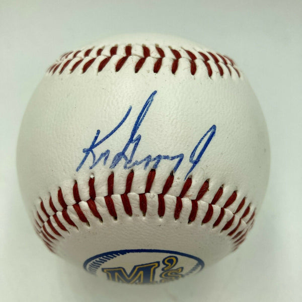 Rare Ken Griffey Jr. 1989 Rookie Signed Seattle Mariners Baseball With JSA COA