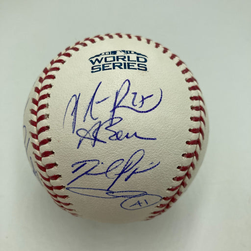 2018 Boston Red Sox World Series Champs Team Signed World Series Baseball JSA
