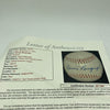 Benny Bengough Single Signed American League Baseball JSA COA 1927 Yankees