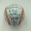Vintage 1986 New York Mets World Series Champs Team Signed Baseball JSA COA
