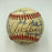 Hall Of Fame Multi Signed Baseball 33 Sigs Hank Aaron JSA COA