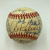 Hall Of Fame Multi Signed Baseball 33 Sigs Hank Aaron JSA COA