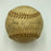 1944 World Series Game Used Baseball Signed By Umpire Tom Dunn JSA COA