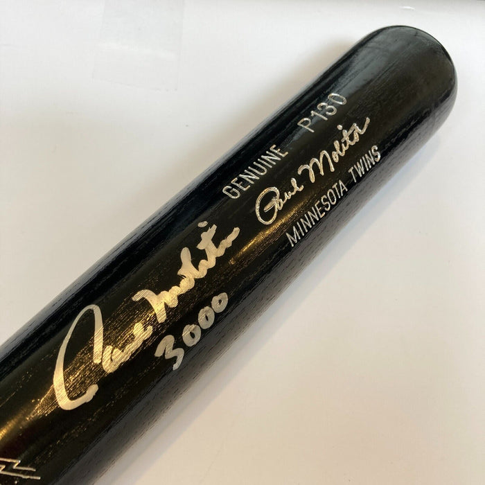 Paul Molitor 3000 Hits Signed Louisville Slugger Game Model Baseball Bat JSA