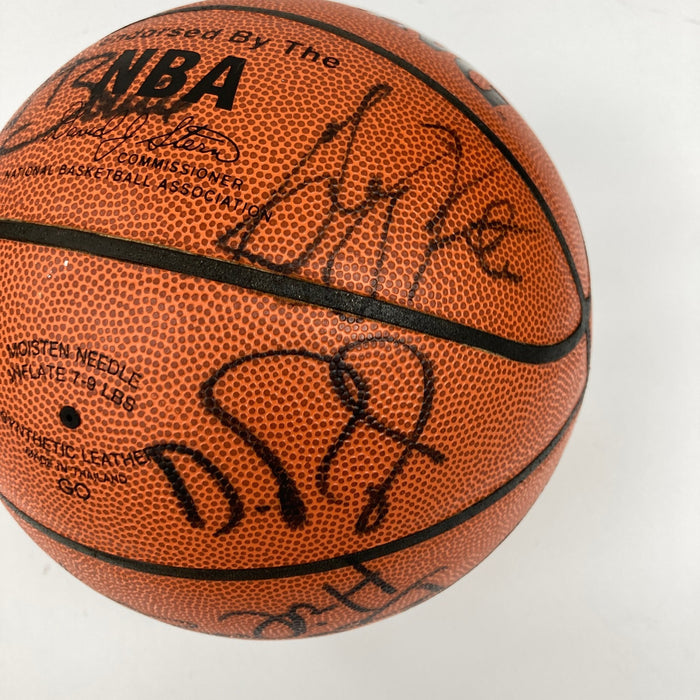 Shaquille O'Neal Rookie 1992-93 Orlando Magic Team Signed Basketball JSA COA