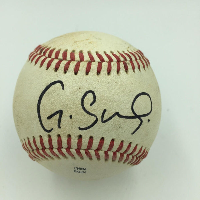 Gary Sanchez Pre Rookie Signed Game Used Minor League Baseball With JSA COA