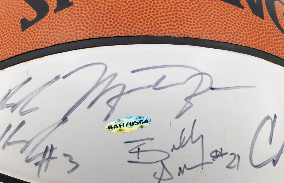 Michael Jordan 2001-02 Washington Wizards Team-Signed Basketball UDA & JSA COA